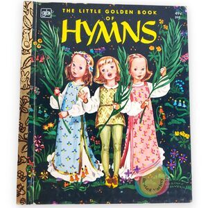 Vintage 1974 Little Golden Book of Hymns Unmarked 11th Printing Excellent